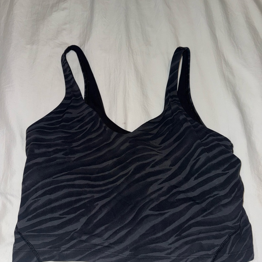 lululemon athletica Black Zebra Tank Top - Align